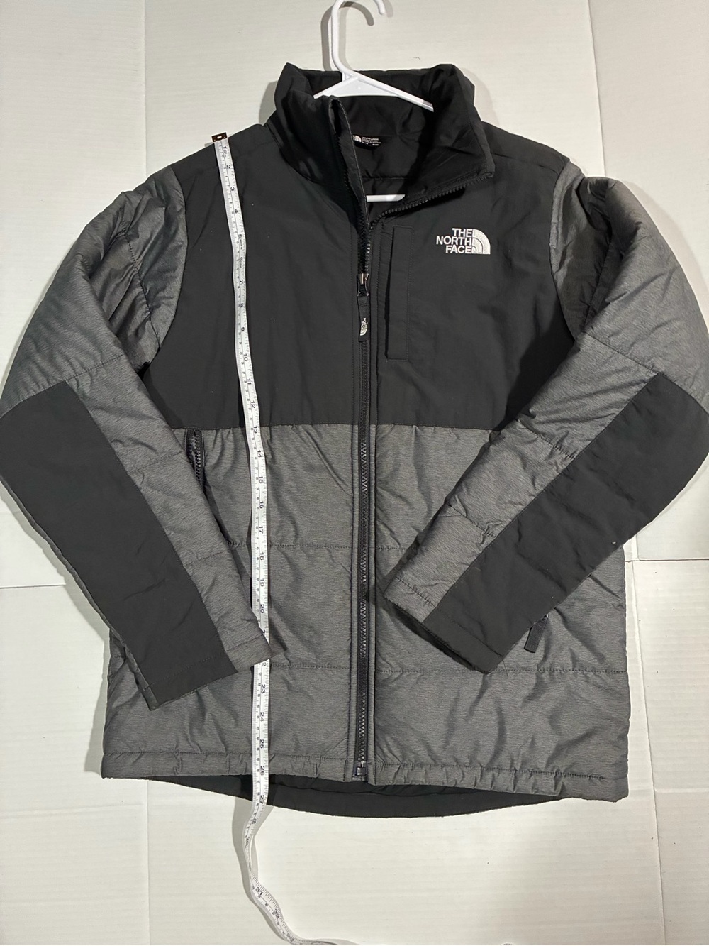The North Face Black & Gray Kids' Insulated Puffer Jacket